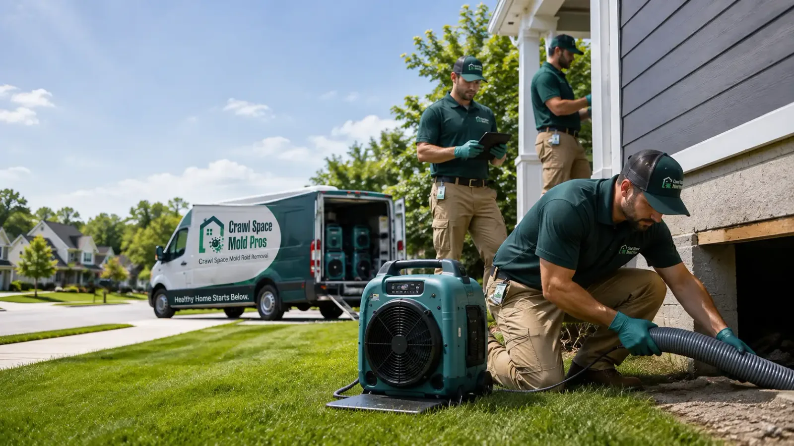 Crawl Space Mold Removal in Deweese, NE